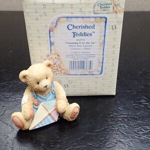 Cherished Teddies March Mark Friendship Is In the Air